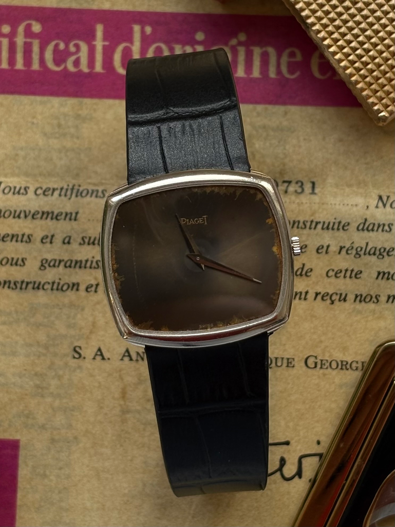 Piaget TV case ref: 9731
